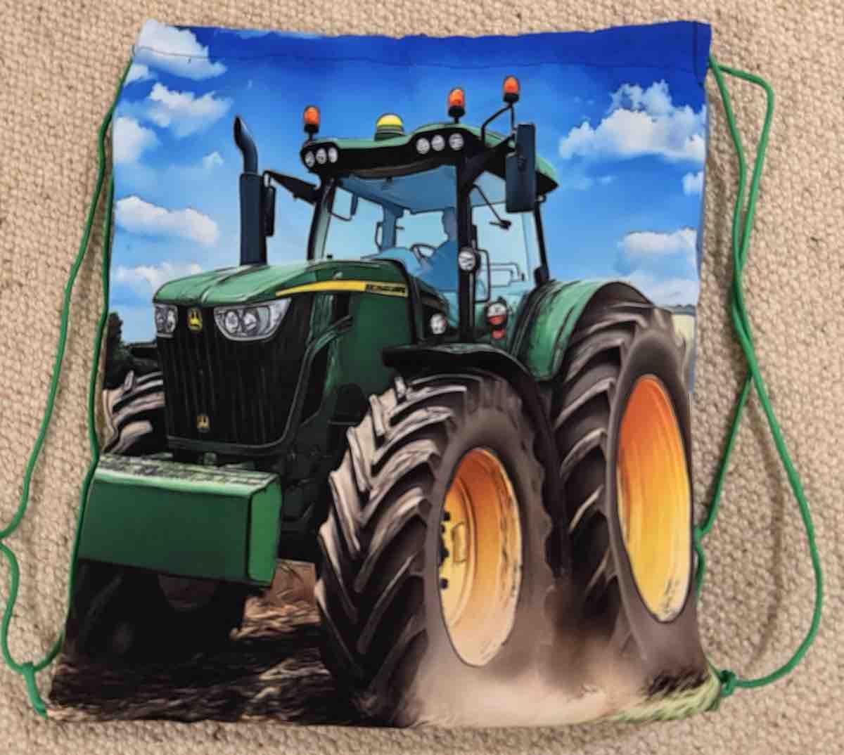 Kindertaschen: Kinder Rucksack Traktor Motiv Freizeitrucksack – Neu (gemäss Beschreibung) aus Schaffhausen von grogga 1