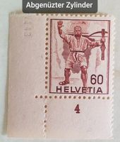 4053C) 244, Wilhelm Tell, Abart abgenützter Zylinder **