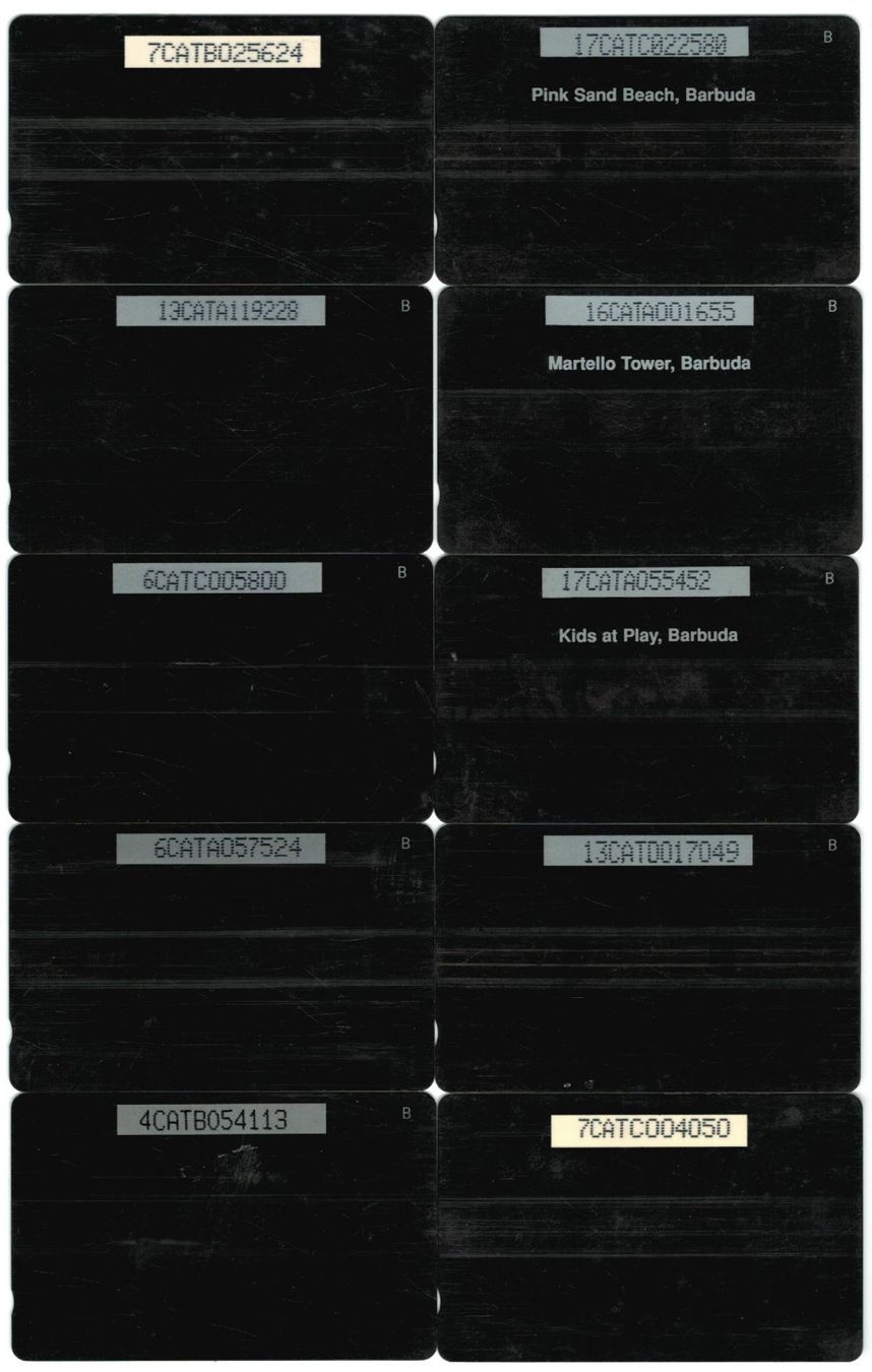Telefon- & Taxkarten: 10 Telefonkarten Antigua & Barbuda – Gebraucht aus Zürich von Tolima194 1