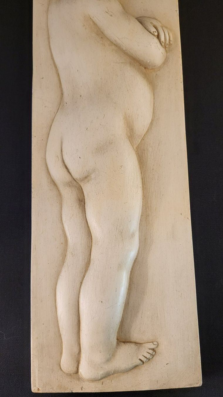 Figuren: Wandbild Relief Kleinkind – Gebraucht aus Basel von spinne02 2