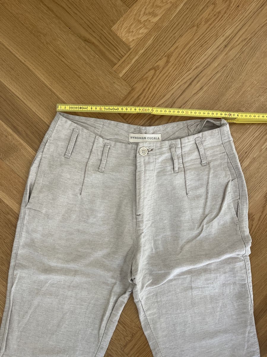 Pantaloni: Designer Freizeithose Leinen Baumwolle SYNGMAN CUCALA – Usato da Zürich venduto da bretxo 3