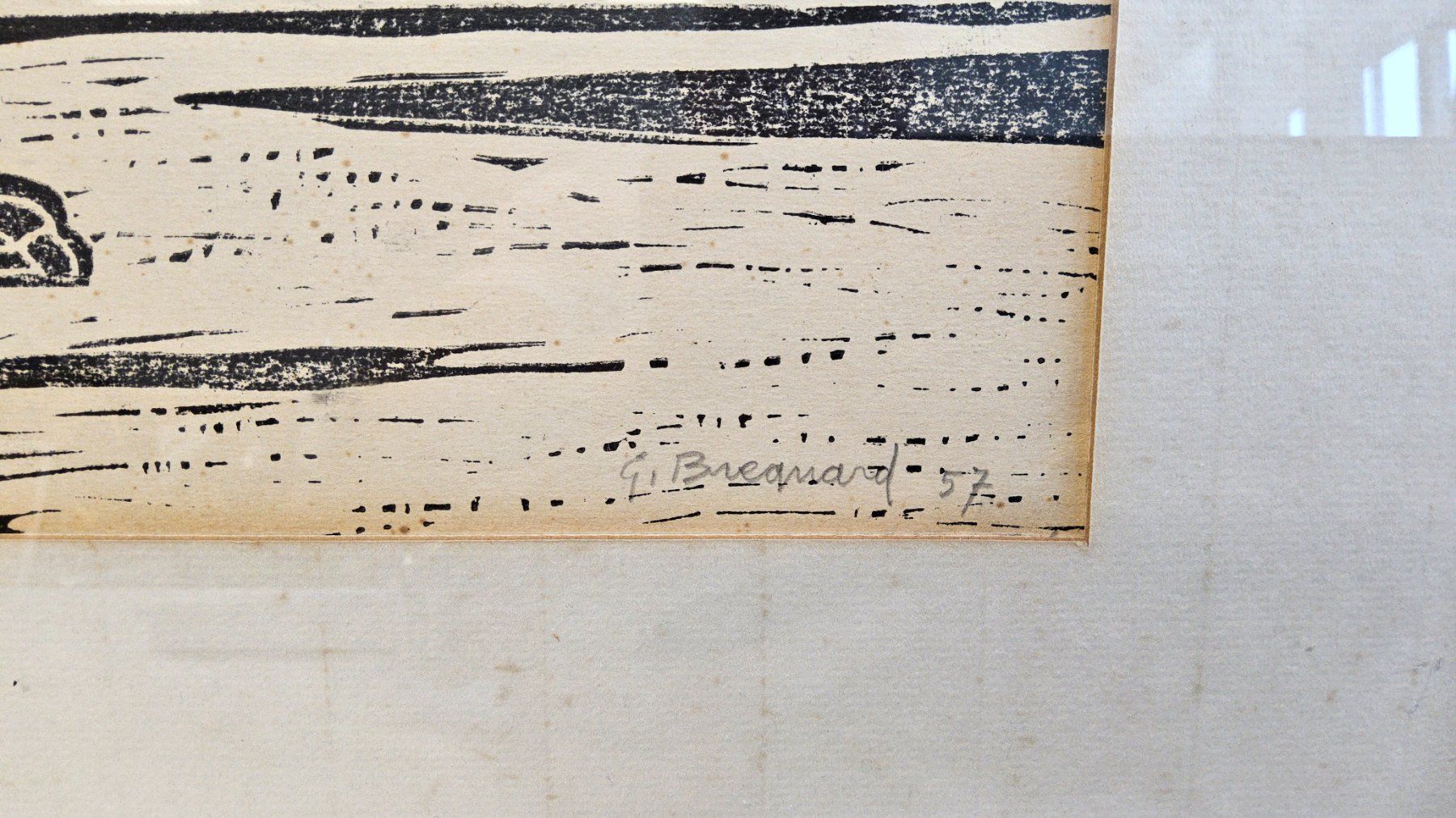 Gemälde: Tableau de Gérard BREGNARD (1920-2003) – Gebraucht aus Malleray von Frederic24 1