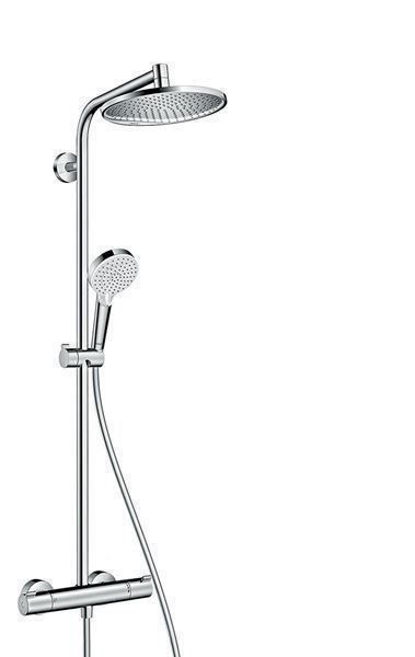 Hansgrohe Docce: Hansgrohe Crometta S 240 1jet Showerpipe – Nuovo e nell'imballaggio originale da Bottighofen venduto da zaap