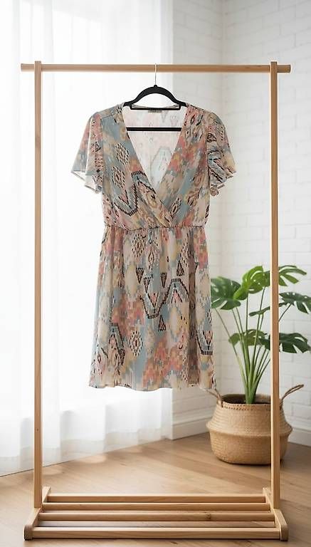 Vestiti: Gemustertes Wickelkleid L – Usato da Zürich venduto da ale_xxz7 2