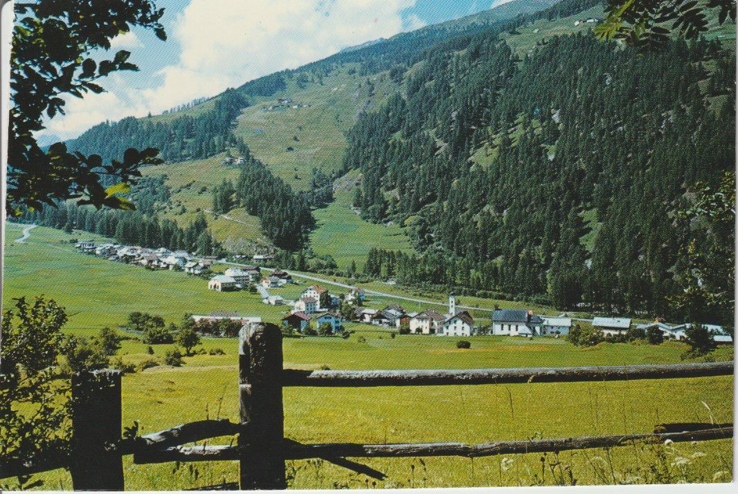 Ansichtskarten: P 94 Valchava, Münstertal, 1977 – Gebraucht aus Freienbach von Bhaltis