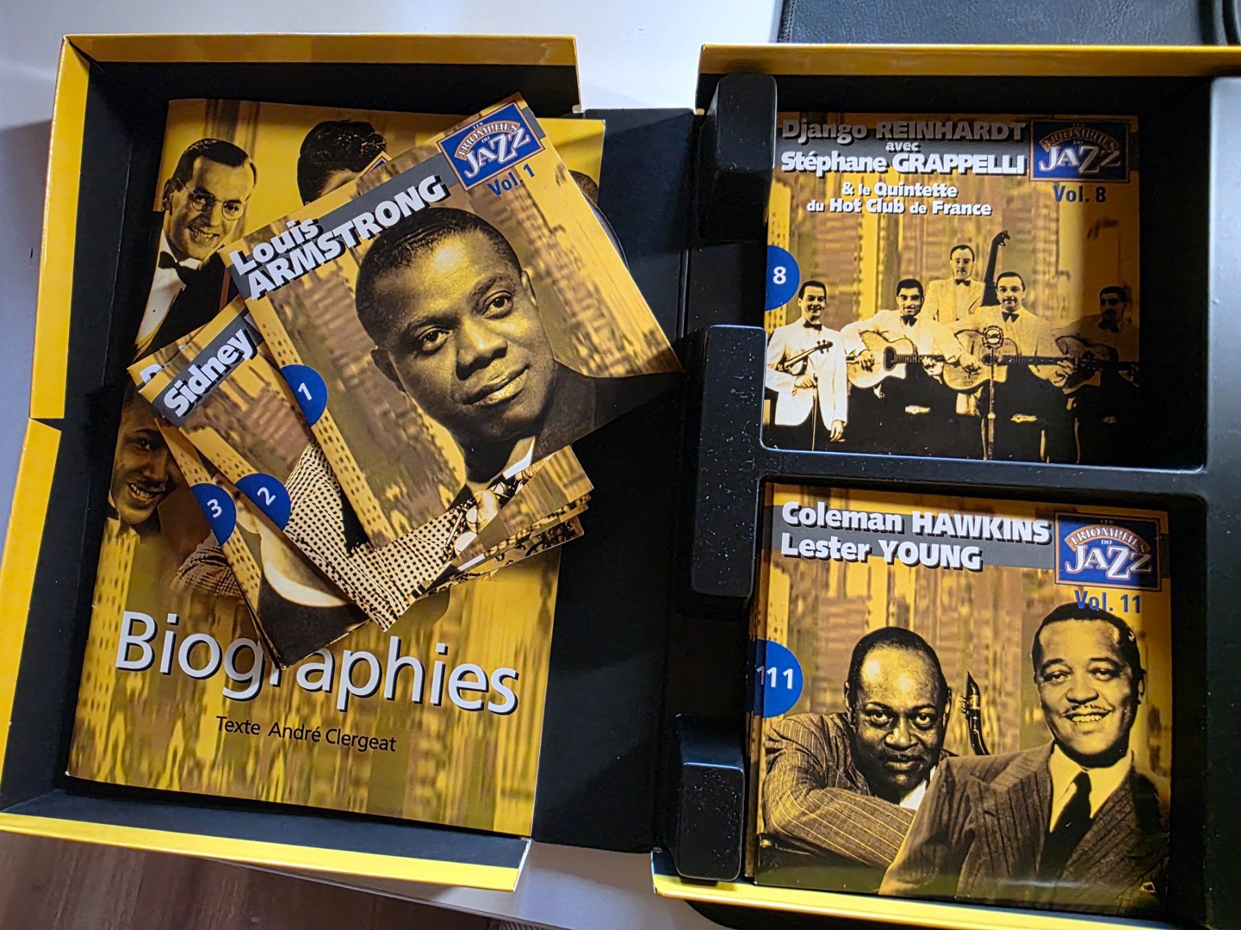 CD: CD Box - Les Triomphes du Jazz - 20 CD's – Usato da Walterswil BE venduto da Lonitti 5