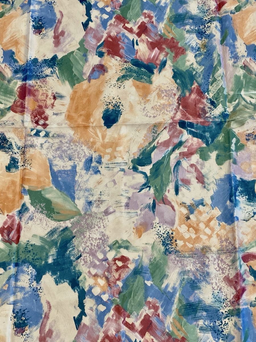 Tessuti: Stoff buntes Blumenmuster (T:2) – Usato da Flawil venduto da sonnengeist
