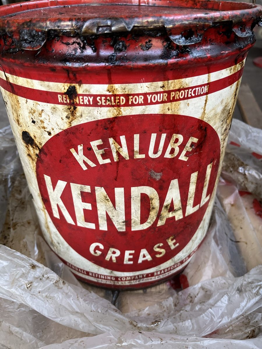 Altro per la casa: Vintage Kendall Kenlube Grease Eimer, Deko ! – Usato da bretzwil venduto da nightflasher 5