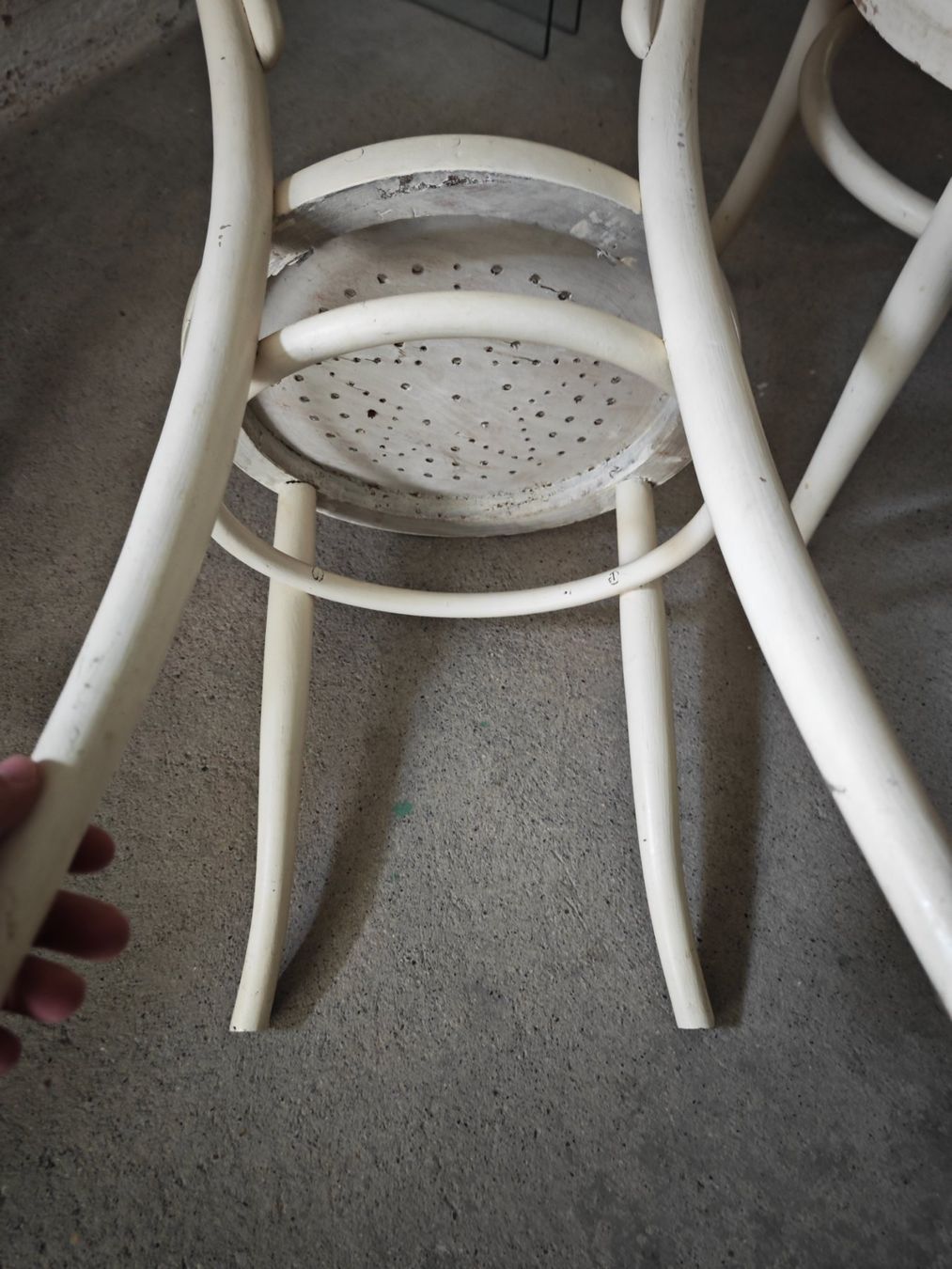 Sedie: 2 Stk. Holzstühle, Thonet Stil, Weiss! – Usato da Beringen venduto da ble_nw7z 2