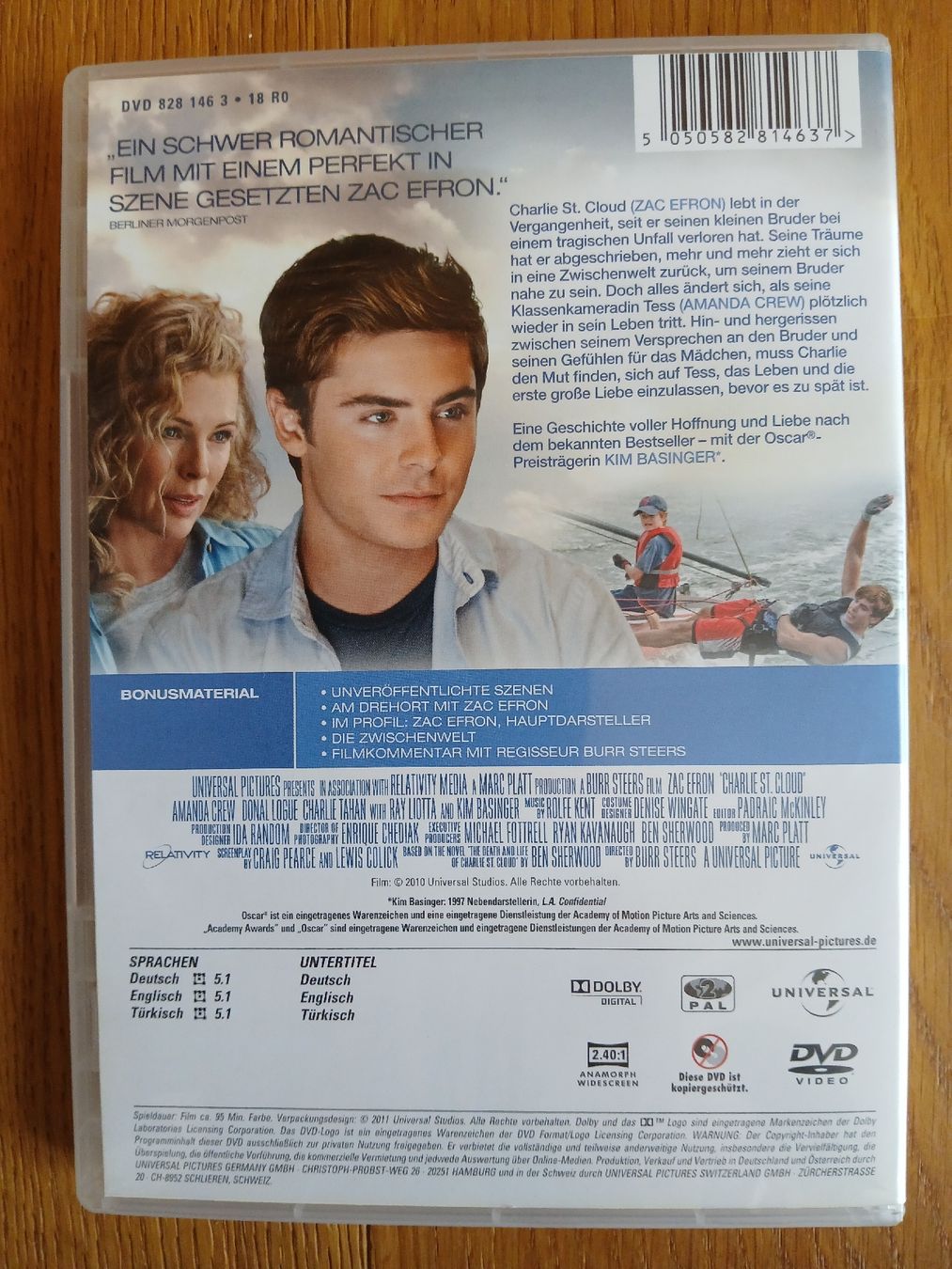 Tutti i DVDs: DVD Wie durch ein Wunder, mit Zac Efron – Usato da Langendorf venduto da bine9 1