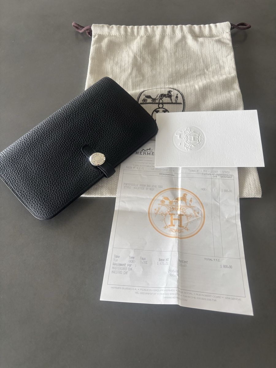 Hermès Portafogli: Hermès portefeuille Dogon – Usato da Chamby venduto da vuittonista 4