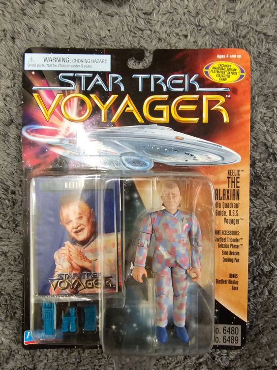Star Trek Voyager NEELIX The Talaxian Action Figure Playm. (Neu und ...