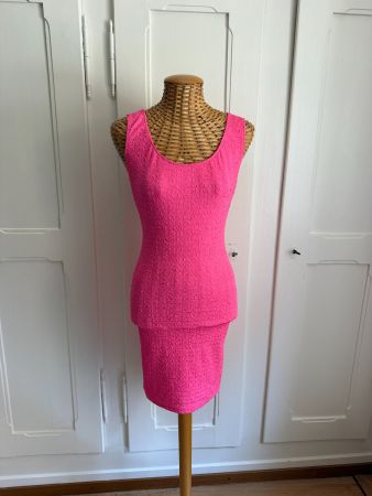 Kleid pink figurbetont S