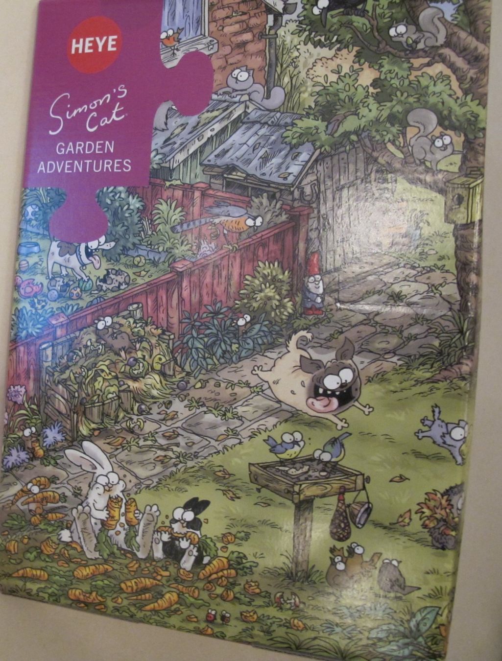 Heye Puzzle: Puzzle "Garden Adventures" 1000 Teile – Usato da Zug venduto da Vesi8