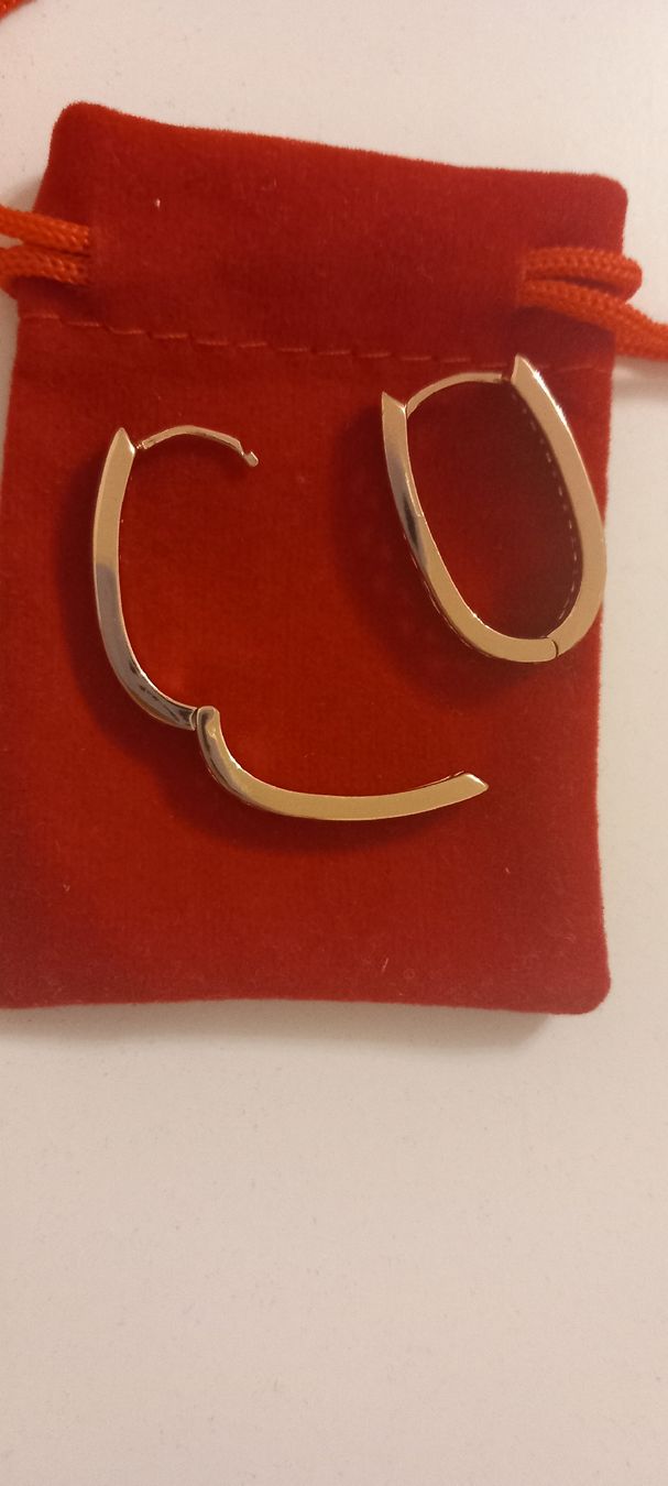Orecchini pendenti & Orecchini a lobo: Creolen Rosé Farbe 2,5 cm – Nuovo (secondo la descrizione) da Balsthal venduto da Marica75 1