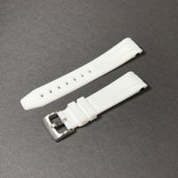 Moonswatch Armband [ KAISH ] - Silikon / Rubber | White