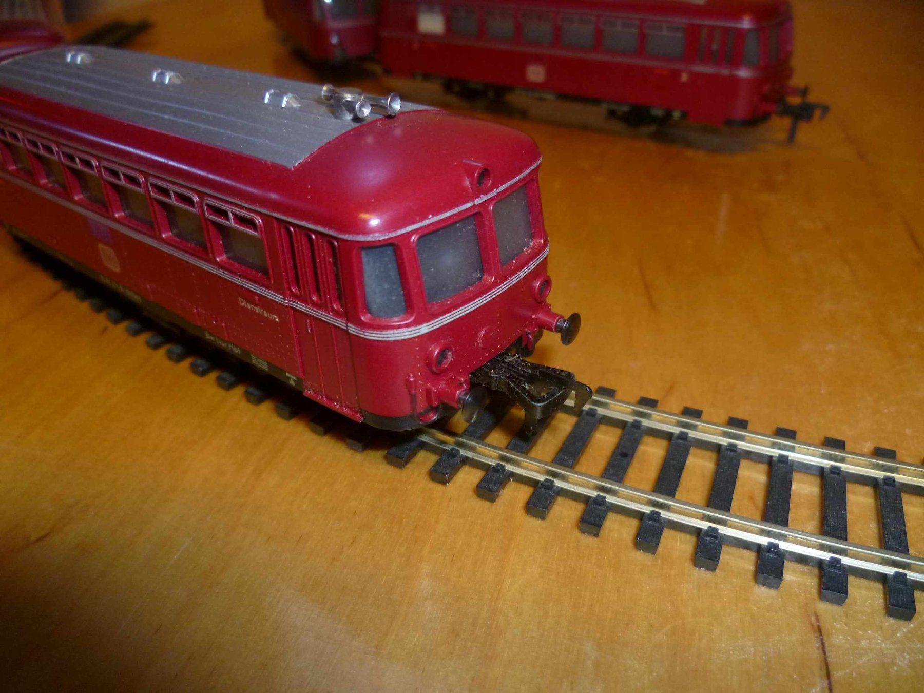 Fleischmann Modelleisenbahnen: DB Schienenbus & 2 Beiwagen DC H0 – Gebraucht aus Rickenbach BL von umro11 1