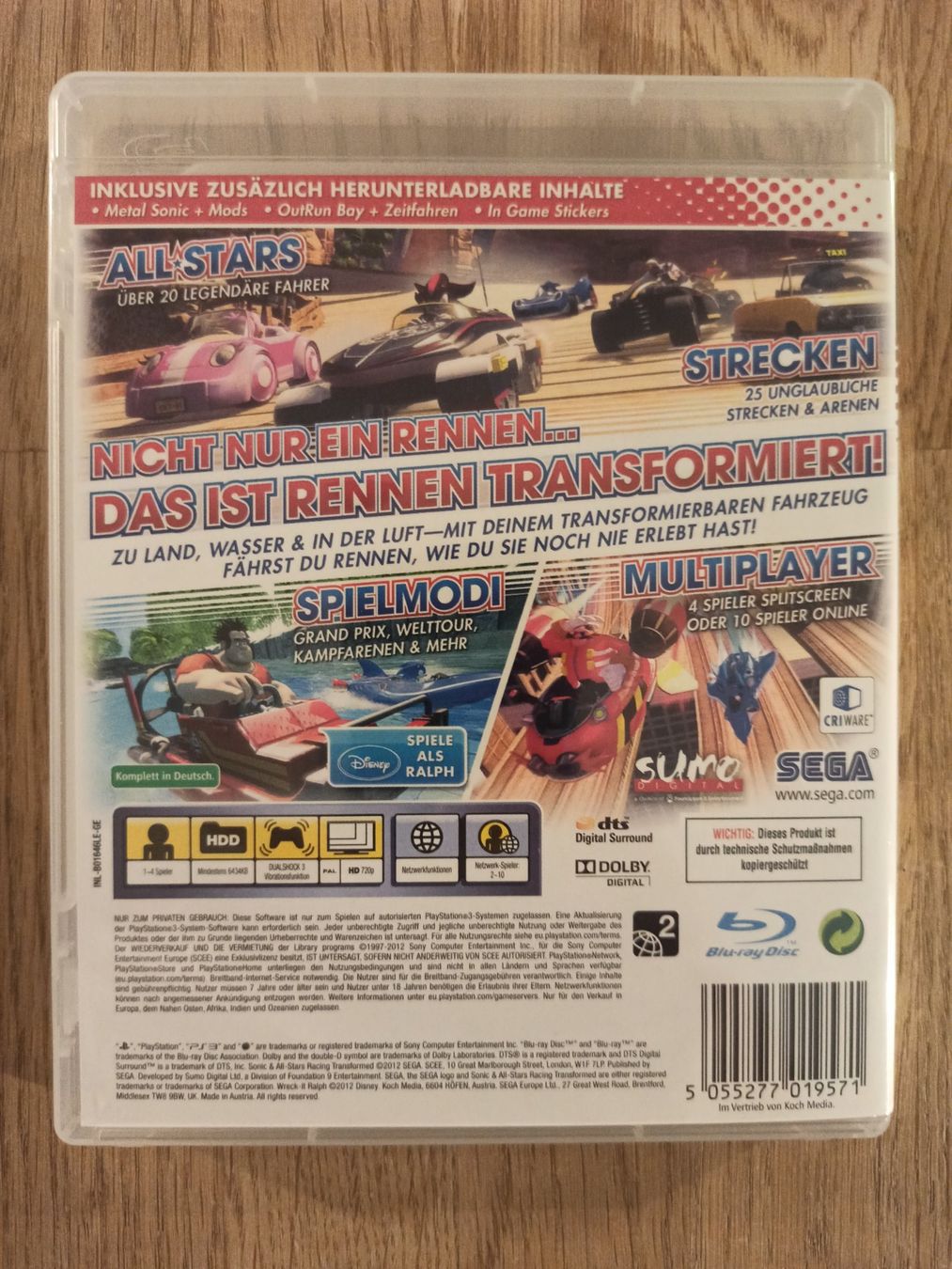 Spiele: Sonic & All-Stars Racing Transformed PS3 – Gebraucht aus Oberweningen von mar_87mx 1