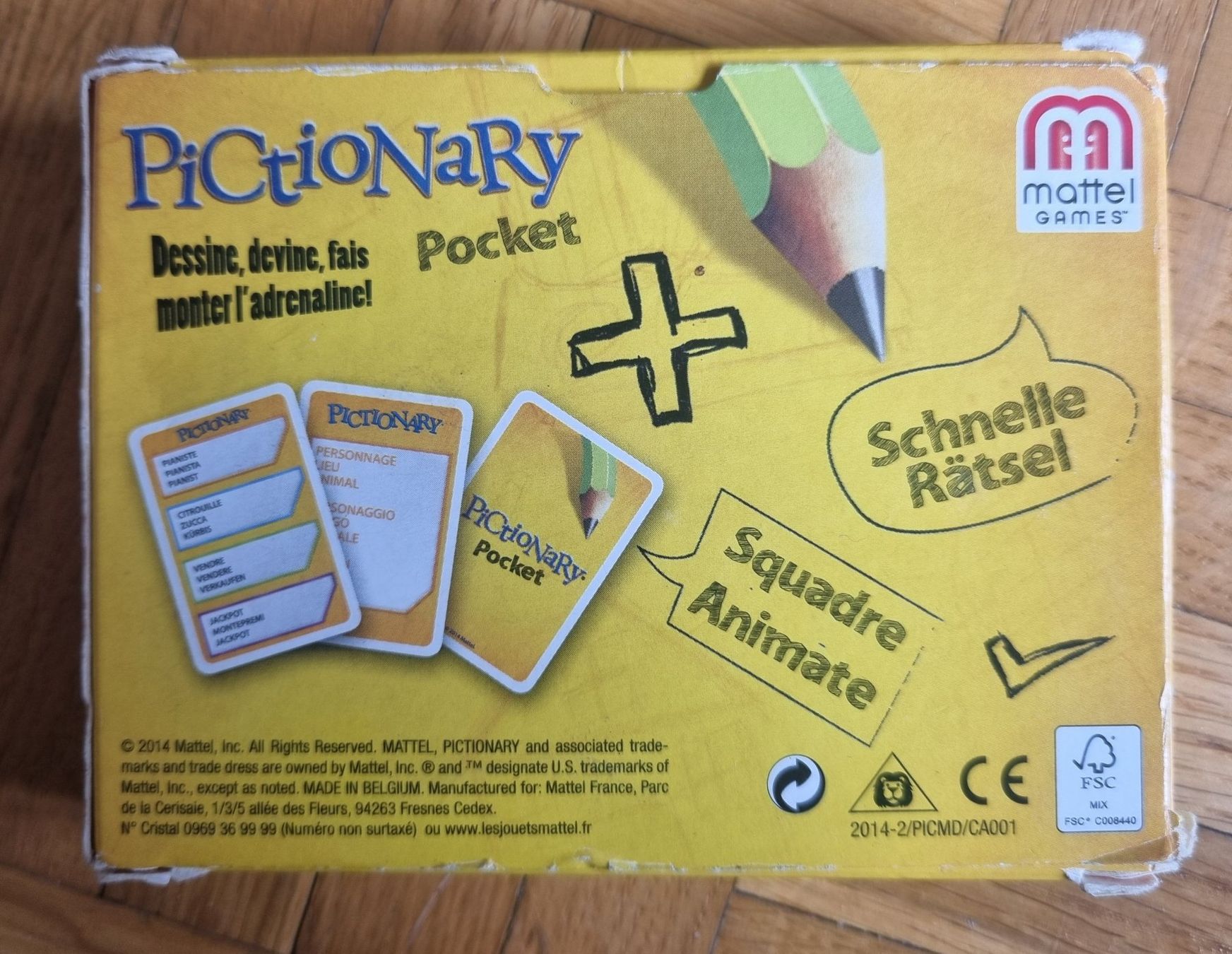 Mattel Giochi: Pictionnary - Jeu – Usato da Onex venduto da oph_hnr9 1