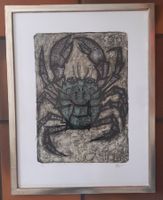 Celestino Piatti - Original Lithographie  Krebs/Cancer