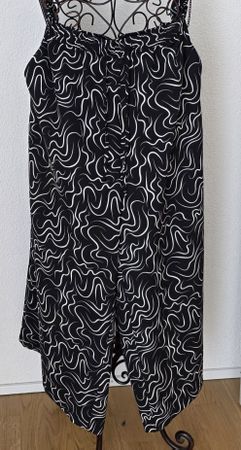 Hosen Rock,schwarz/weiss gemustert,Gr.XL