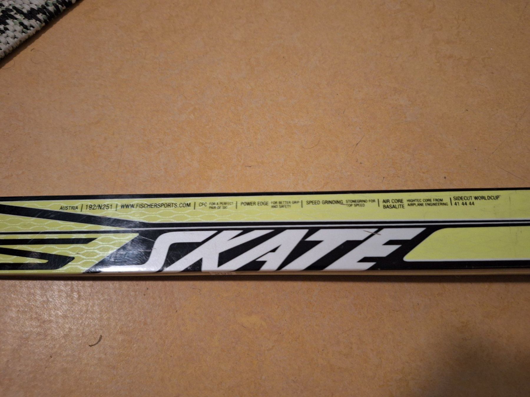 Fischer Sci: Fischer CRS Skate Langlaufski 192cm + Atomic Prolink Bindung – Usato da Zürich venduto da a6b_5tty 5