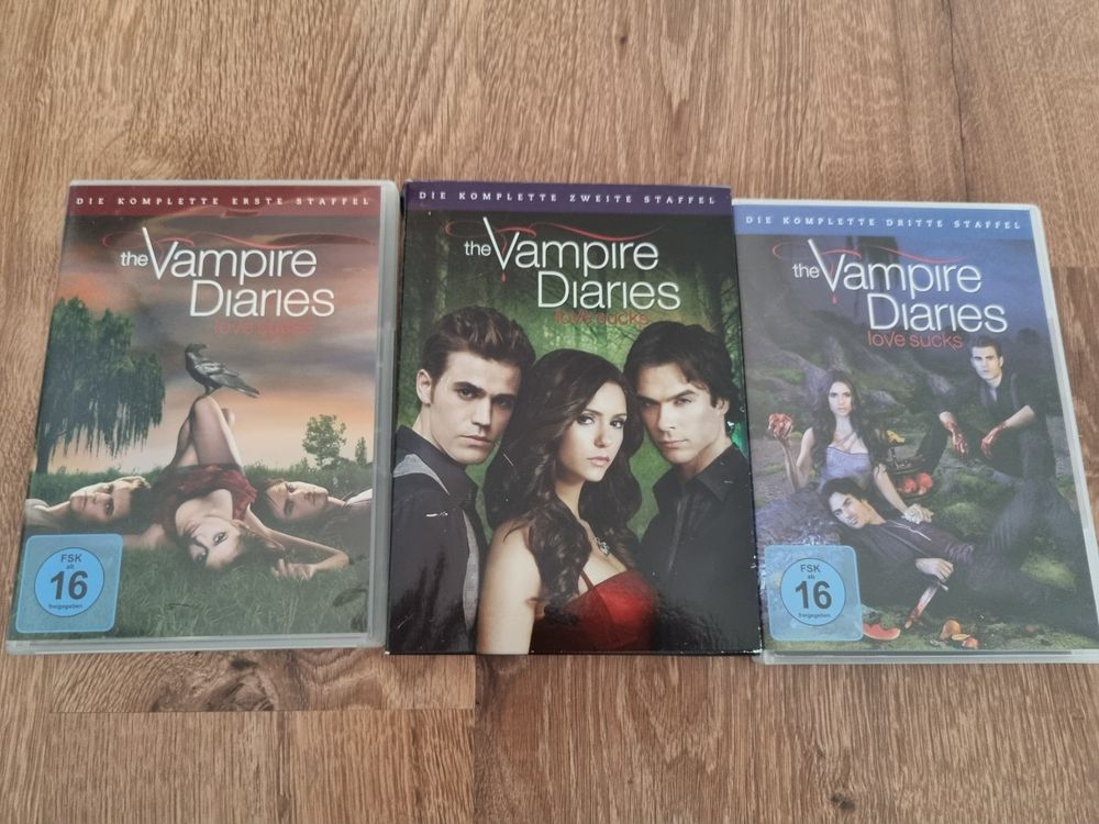 Dvd Vampire diaries Staffel 1, 2, 3 Kaufen auf Ricardo