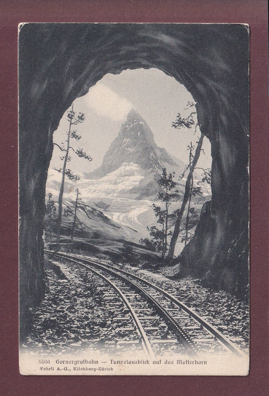 Cartoline postali: Gornergratbahn - MATTERHORN / CERVIN – Usato da Pully venduto da nicecards