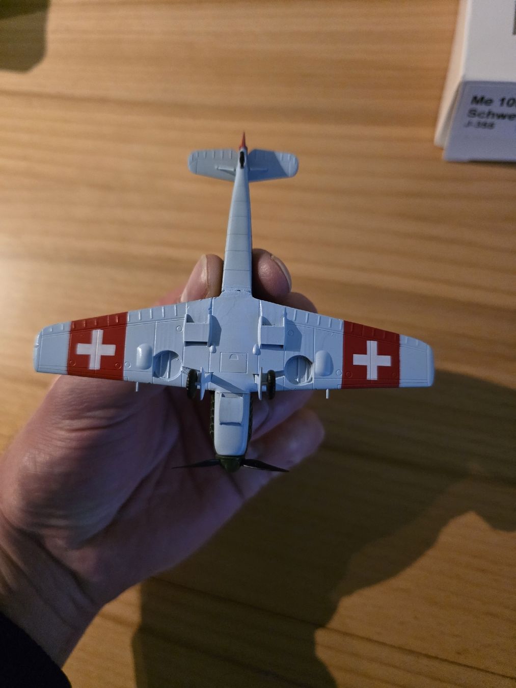 Schweizer Armee Kit di modellismo & Modellini statici: me 109 schweiz 1/87 j-355 – Nuovo e nell'imballaggio originale da Lentigny venduto da kev_j2xf 2