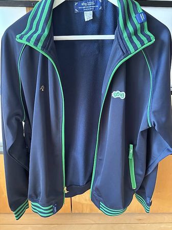 LRG - Trainer/ Track Jacket Navy Grün  Größe M  Vi