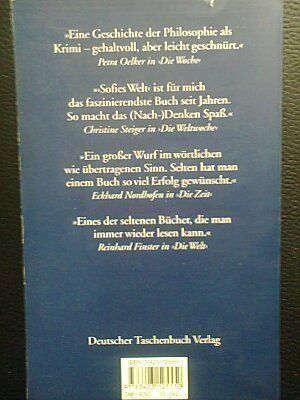 Livres: Jostein Gaarder Sofies Welt – D'occasion à Basel par Alacant 2