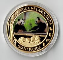 Ailuropoda Melanoleuca_Giant Panda_Medaille_3