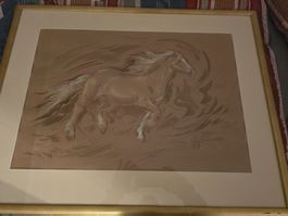 Gemälde Simone Erni Original & signiert TOP RAR SELTEN