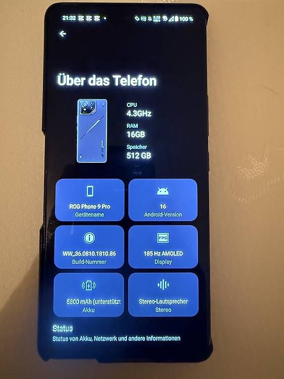 Telefoni cellulari / Smartphones: ASUS ROG Phone 9pro  – Usato da Obfelden venduto da abr_2sg9