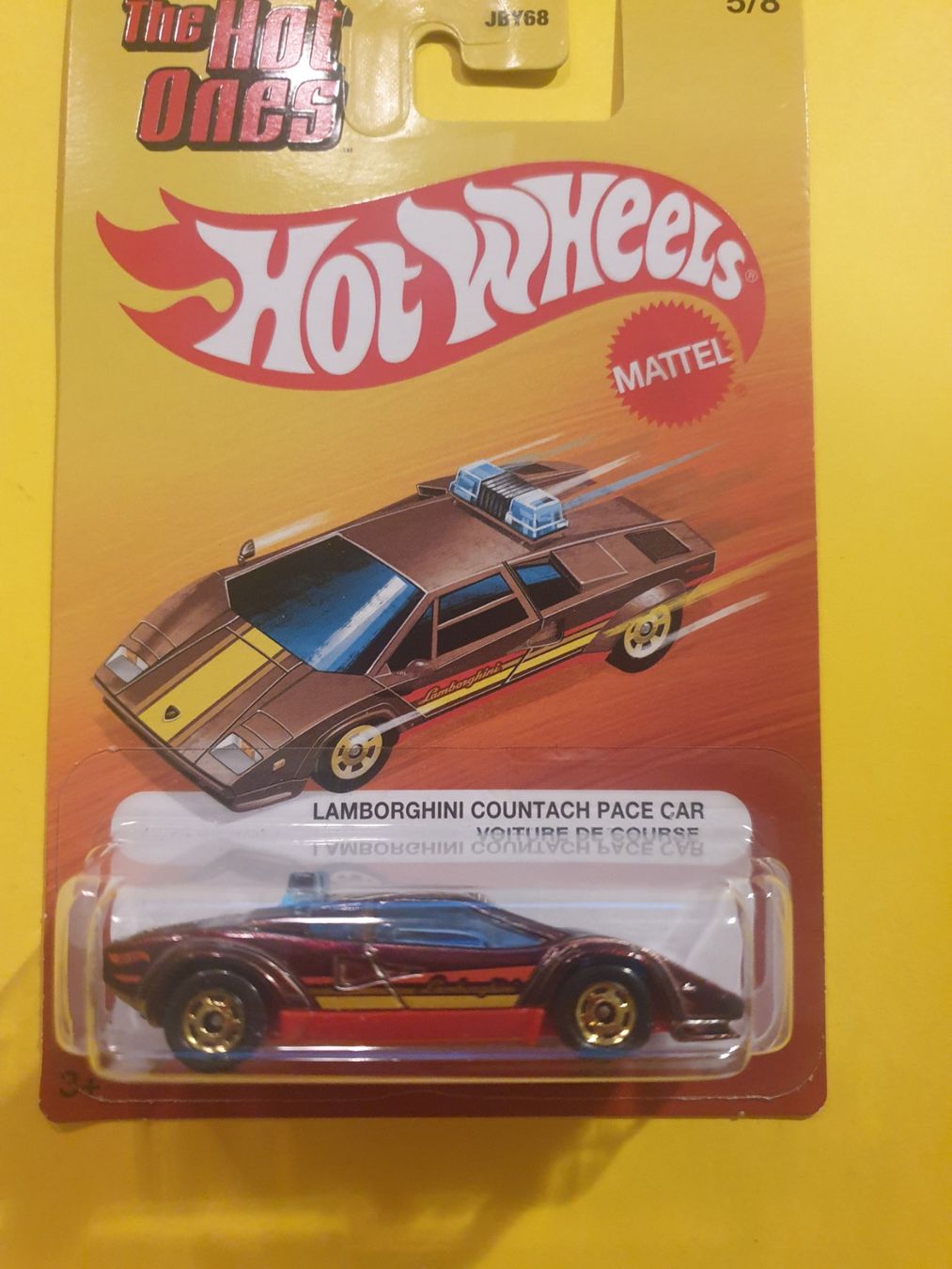 Hot Wheels Modellautos: Hot Wheels LAMBORGHINI COUNTACH PACE CAR – Neu und originalverpackt aus Oftringen von Rotor 1