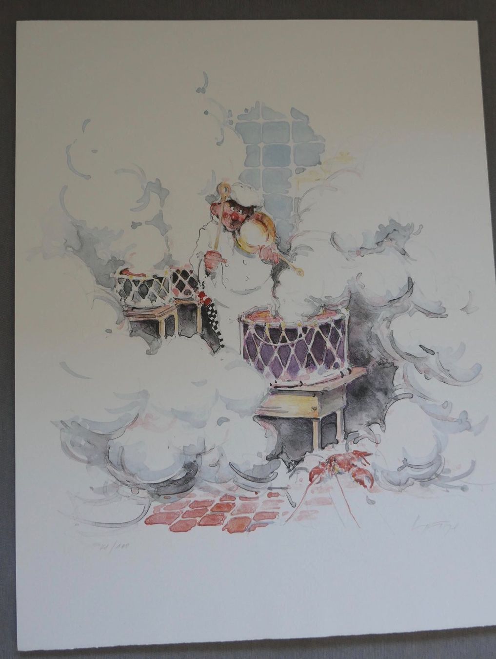 Grafica & Litografie: Hans Fitze Lithographie "Symphonie" – Nuovo (secondo la descrizione) da Wallisellen venduto da plast01