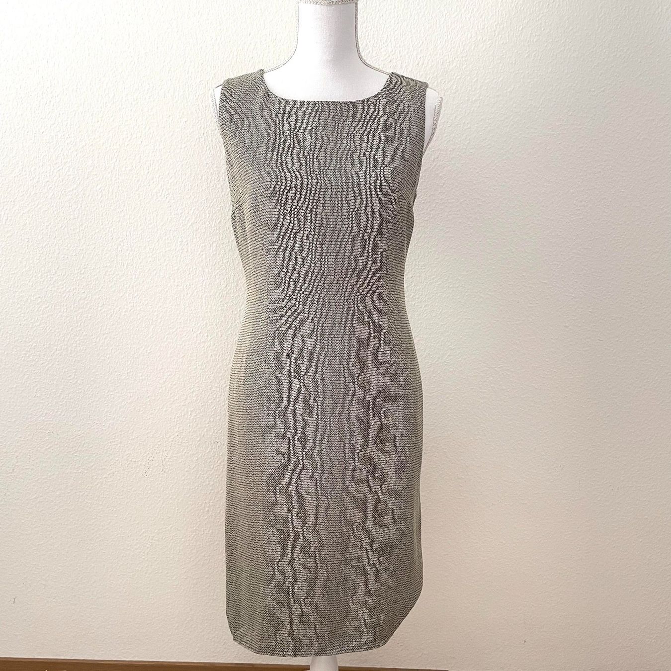 Kleider: PRECIS PETITE Robe Marron & Beige - Taille 42 – Gebraucht aus Vevey von secondlifevevey