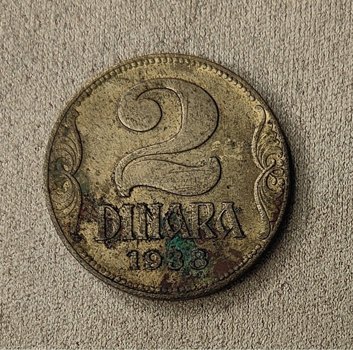 Tutti le monete: JUGOSLAWIEN 2 DINARA 1938 – Usato da winterthur venduto da CoinPassion 1