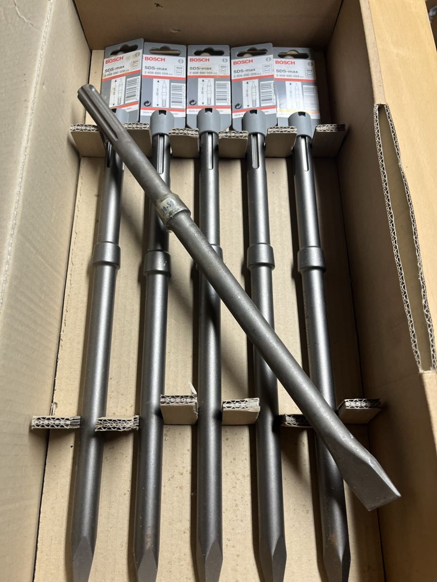 Bosch Tutti gli attrezzi: 6 Bosch SDS Max Bohrer – Nuovo e nell'imballaggio originale da Hochdorf venduto da ism_d5kz 1