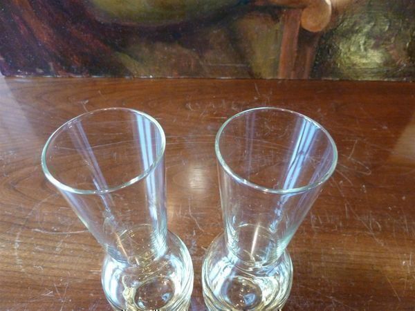 Vasen & Gefässe: 2 Antike Glas Vasen – Gebraucht aus Bure von 1319 3