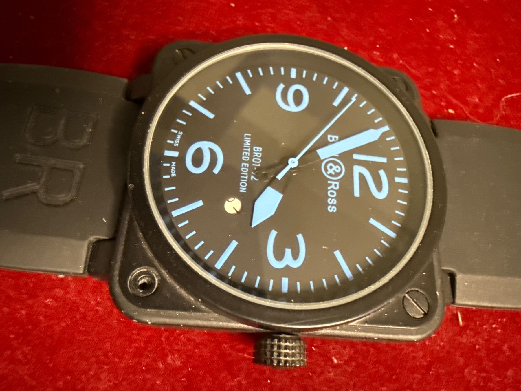 Bell & Ross Orologi: Bell & Ross limitierte Edition 46 mm Automatic – Difettoso da Pfeffingen venduto da Allhandelklgwatches 1