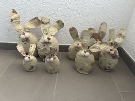 8er Set Hasen Figuren