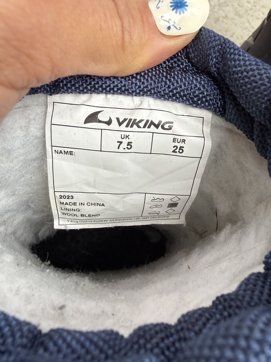Viking Scarpe da uomo: Viking Winterstiefel blau Grösse 25  – Usato da amriswil venduto da fam_96fp 1