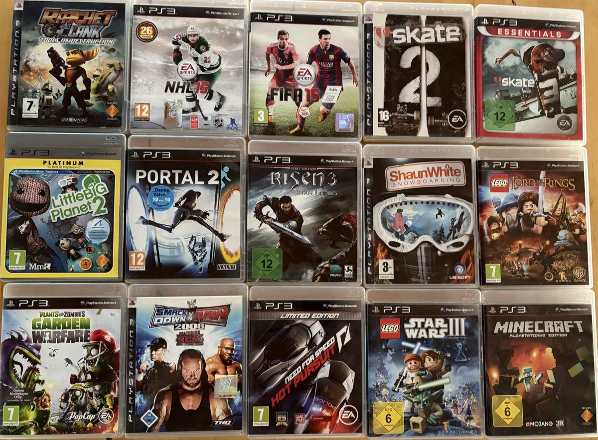 Sony Giochi: PS 3 Spiele, 15 Stück  – Usato da Halten venduto da Das_dodie