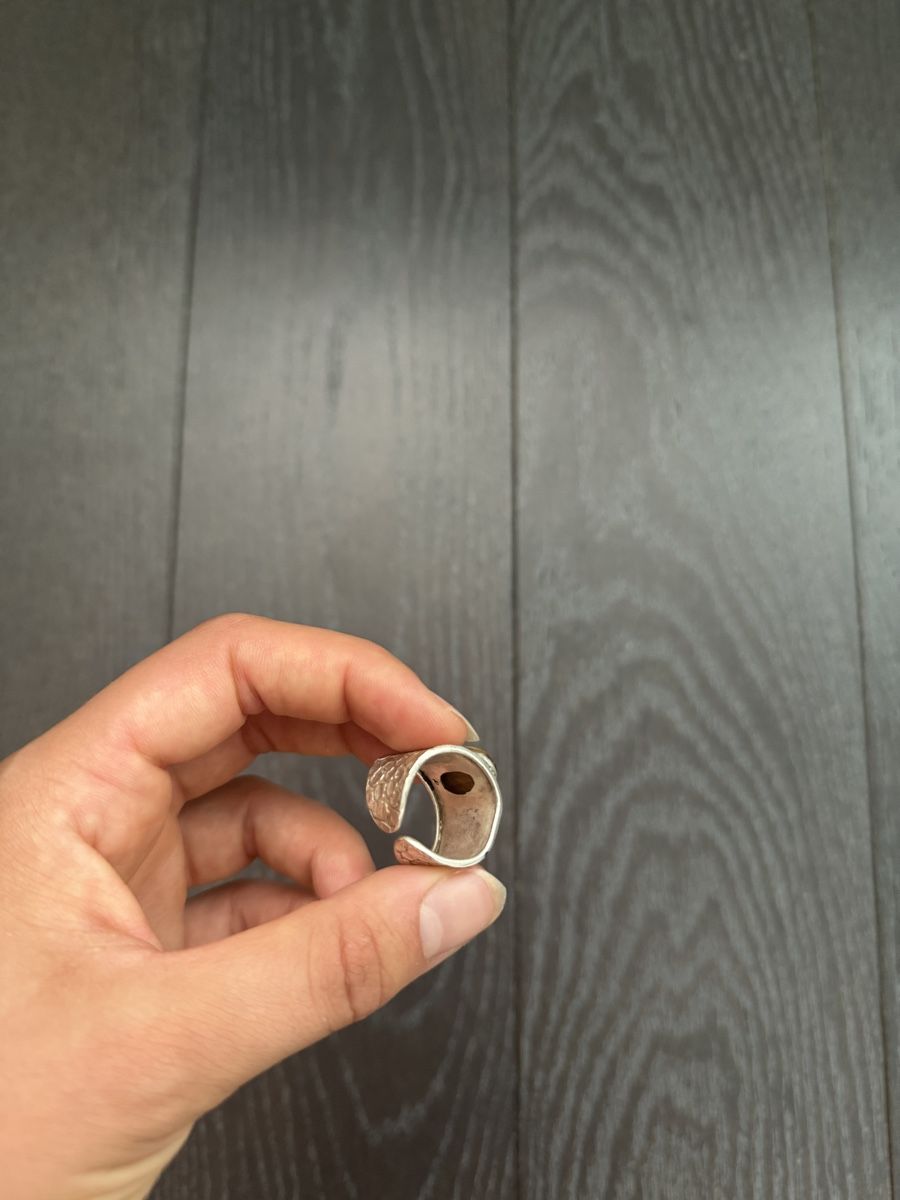 Anelli: Ring Silber mit Tigerauge  – Usato da Elgg venduto da bea_9qzt 1
