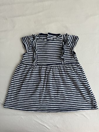 New petit bateau striped dress size 80