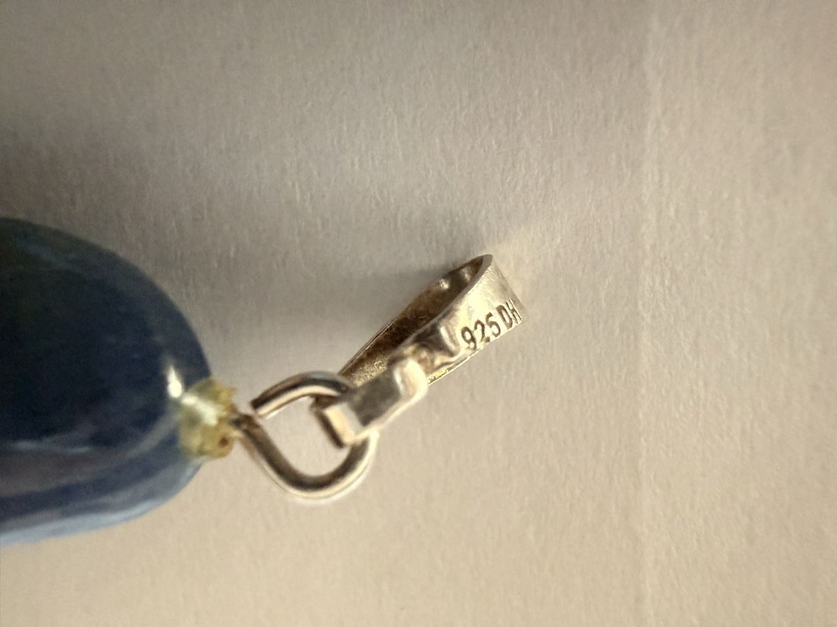 Ciondoli: Pendentif en argent et cyanite bleu - 1 CHF – Usato da epalinges venduto da Misterazz 2