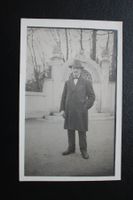AK - Mann mit Fliege und Hut in Zürich 1924 gelaufen
