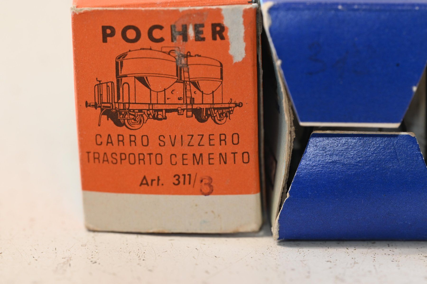 Pocher Modellini di ferrovie: Güterwagen Pocher HO/AC , 2 Stück – Usato da Laupen ZH venduto da Zmoewe 5