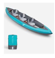 Kajak aufblasbar von Decathlon mit 2 Padel und Pumpe